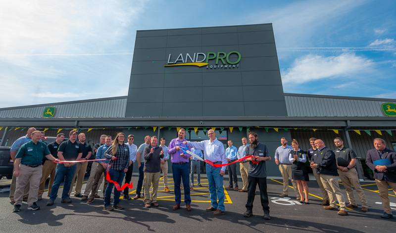 LandPro ribbon cutting and grand opening
