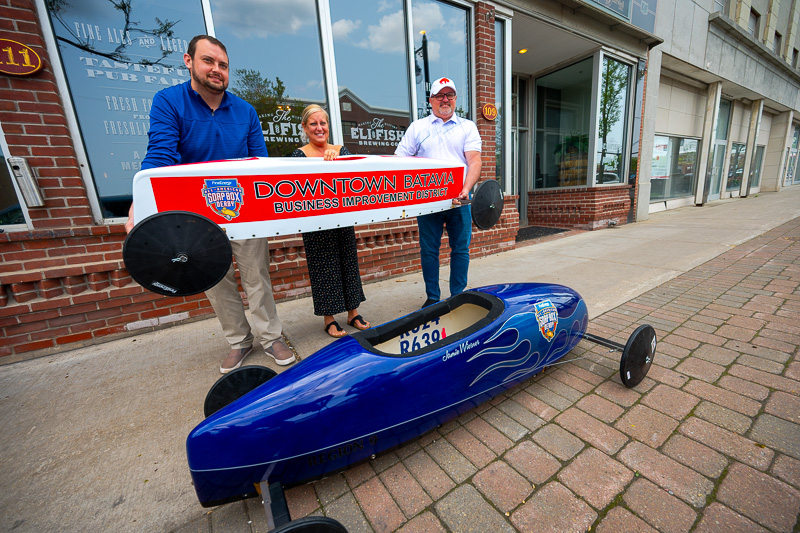 New car kits unveiled for return of BID's Soapbox Derby The Batavian