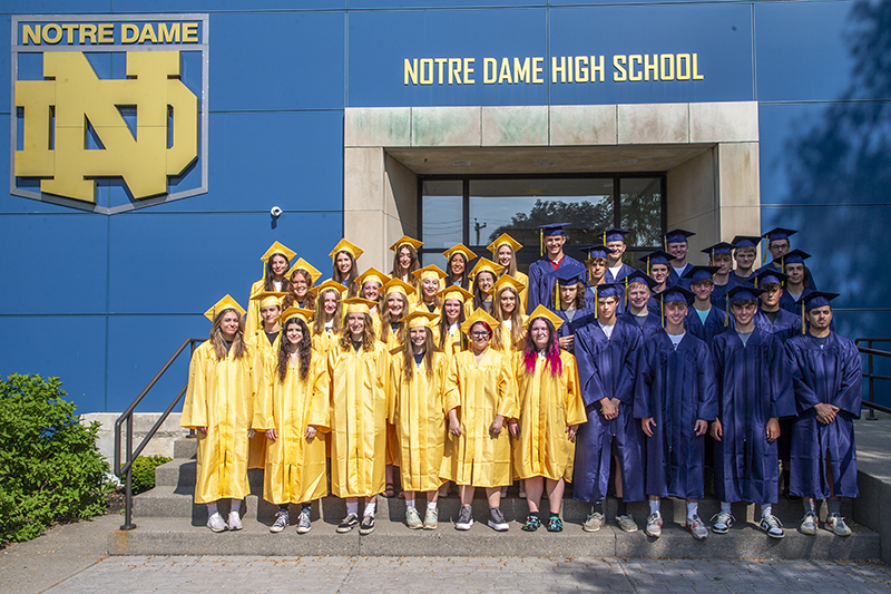 Notre Dame Class of 2023 will graduate 37 seniors this weekend The