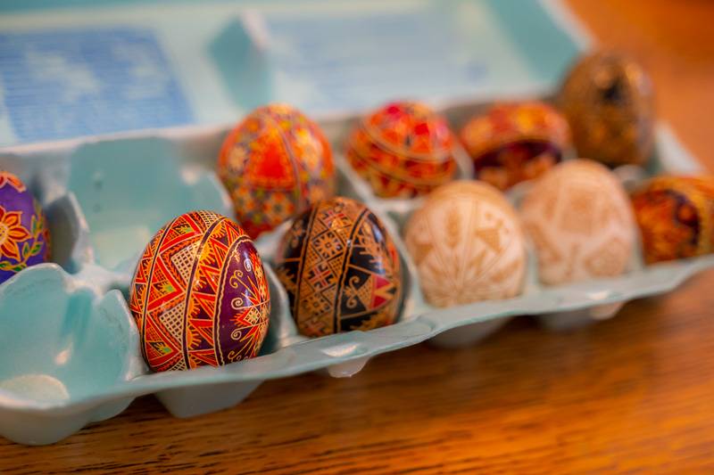ukrainian egg decorating at GO ART!