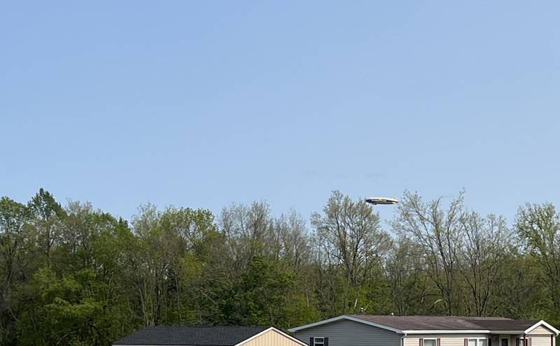 Goodyear Blimp flies around Rochester for PGA Championship