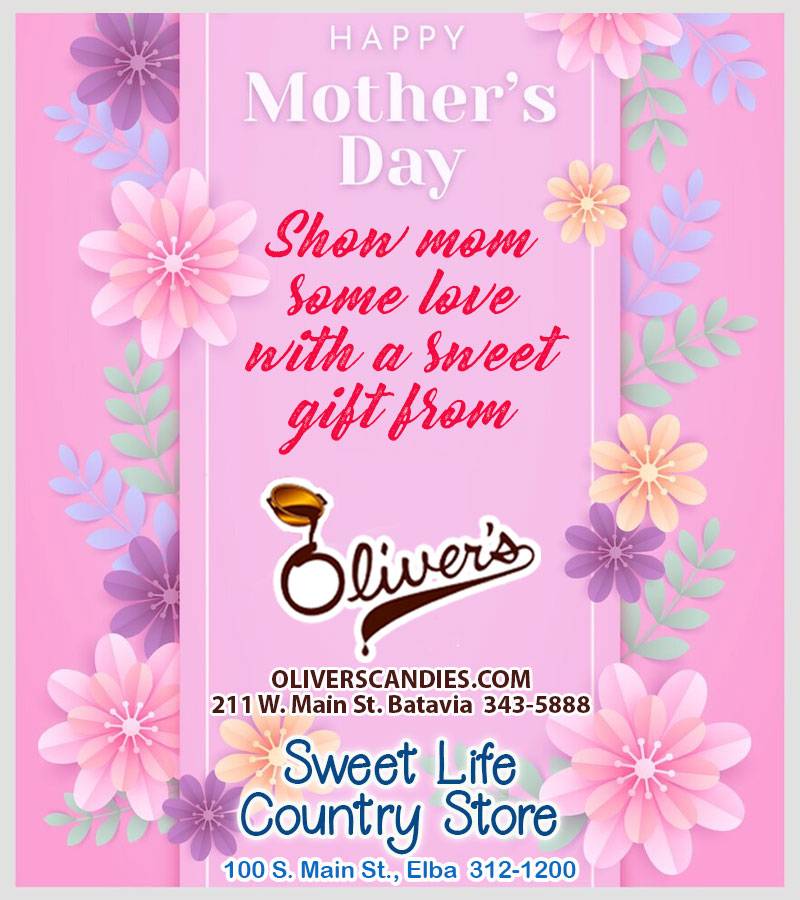 Oliver's Candies, Sweet Life Country Store, Mother's Day