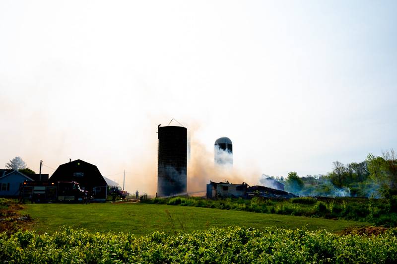 sumner road barn fire darien