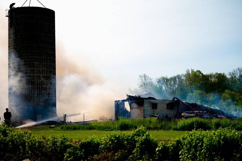 sumner road barn fire darien