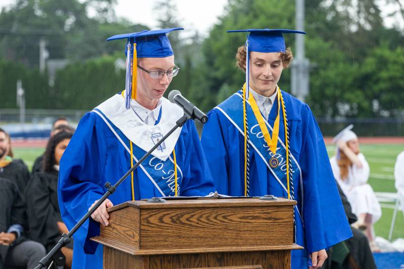 Photo left to right, Co-Mayors Noah and Jack Pickard