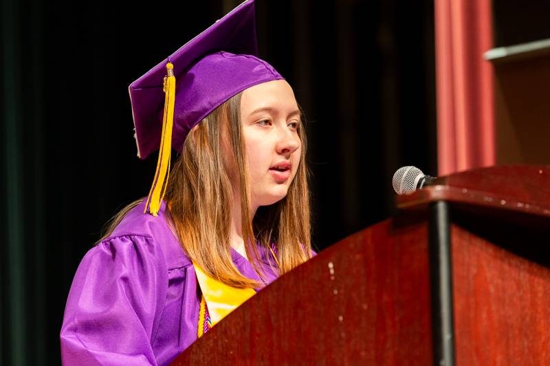 Salutatorian, Kathryn Blankenship