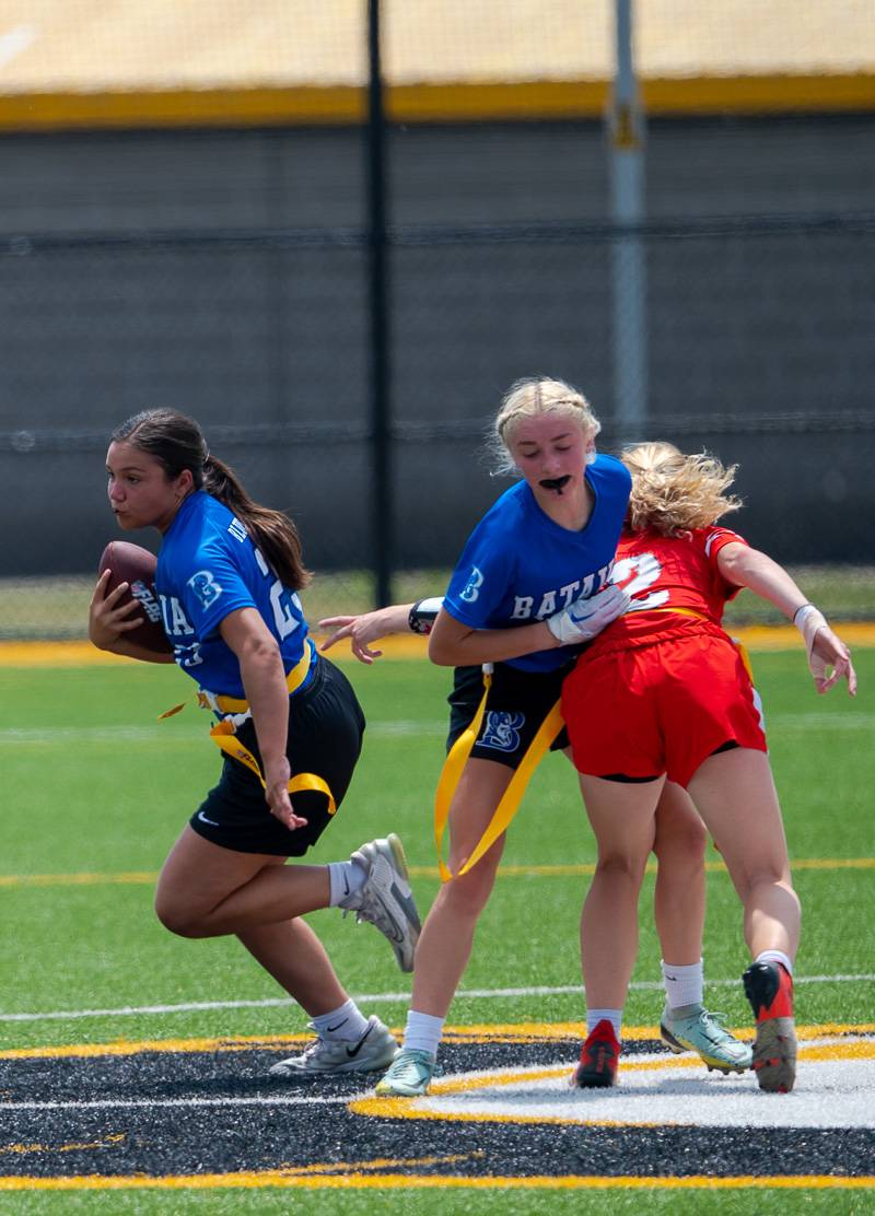 batavia girls flag football