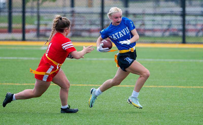 H.S. FLAG FOOTBALL: Batavia earns historic win on first-ever