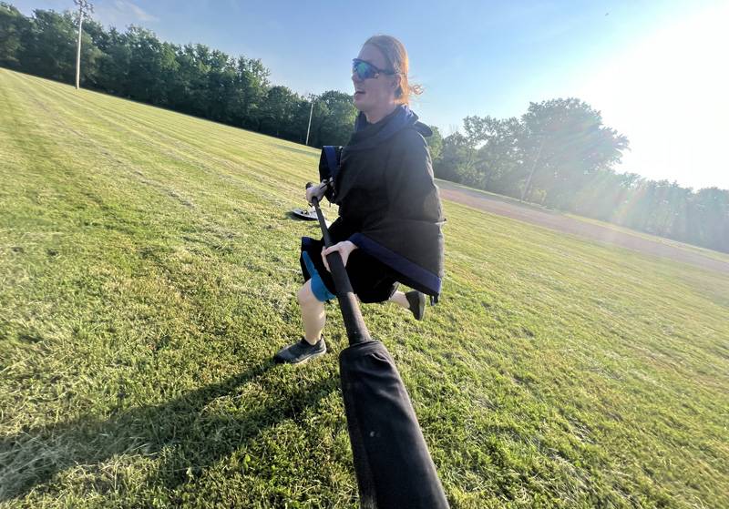 medieval reenactors at kibbe park