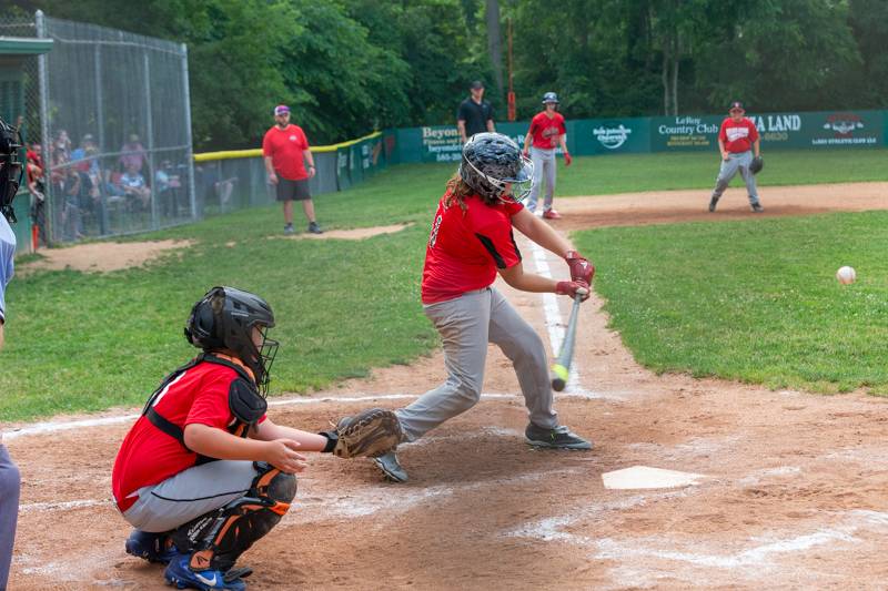LeRoy Little League 10-12 All-Stars game vs Bolivar-Richburg Photo by Steve Ognibene