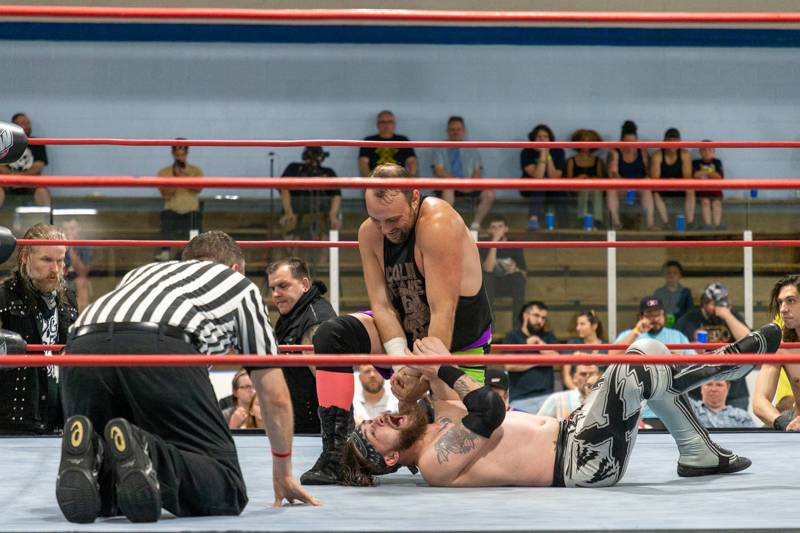 Empire State Wrestling event held at McCarthy Ice Arena, Photo by Steve Ognibene