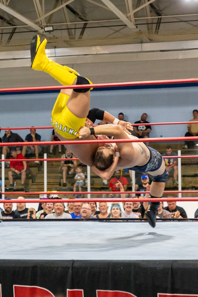 Empire State Wrestling event held at McCarthy Ice Arena, Photo by Steve Ognibene