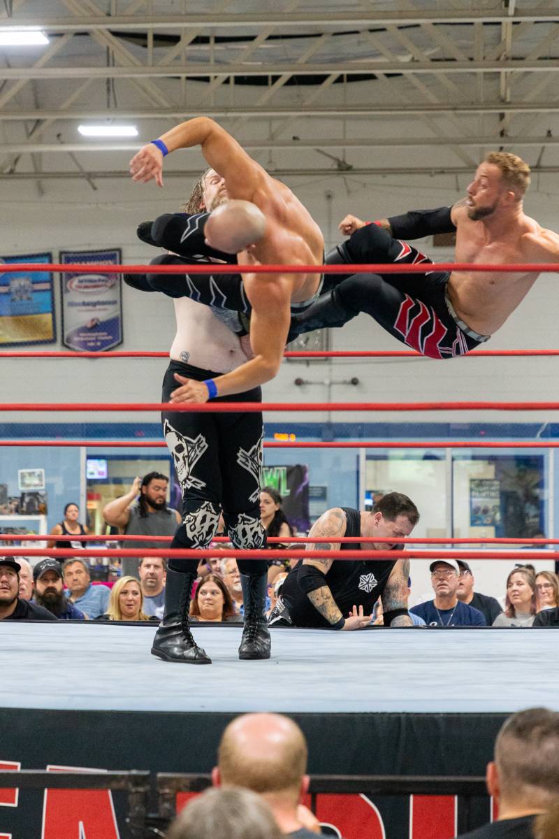 Empire State Wrestling event held at McCarthy Ice Arena, Photo by Steve Ognibene