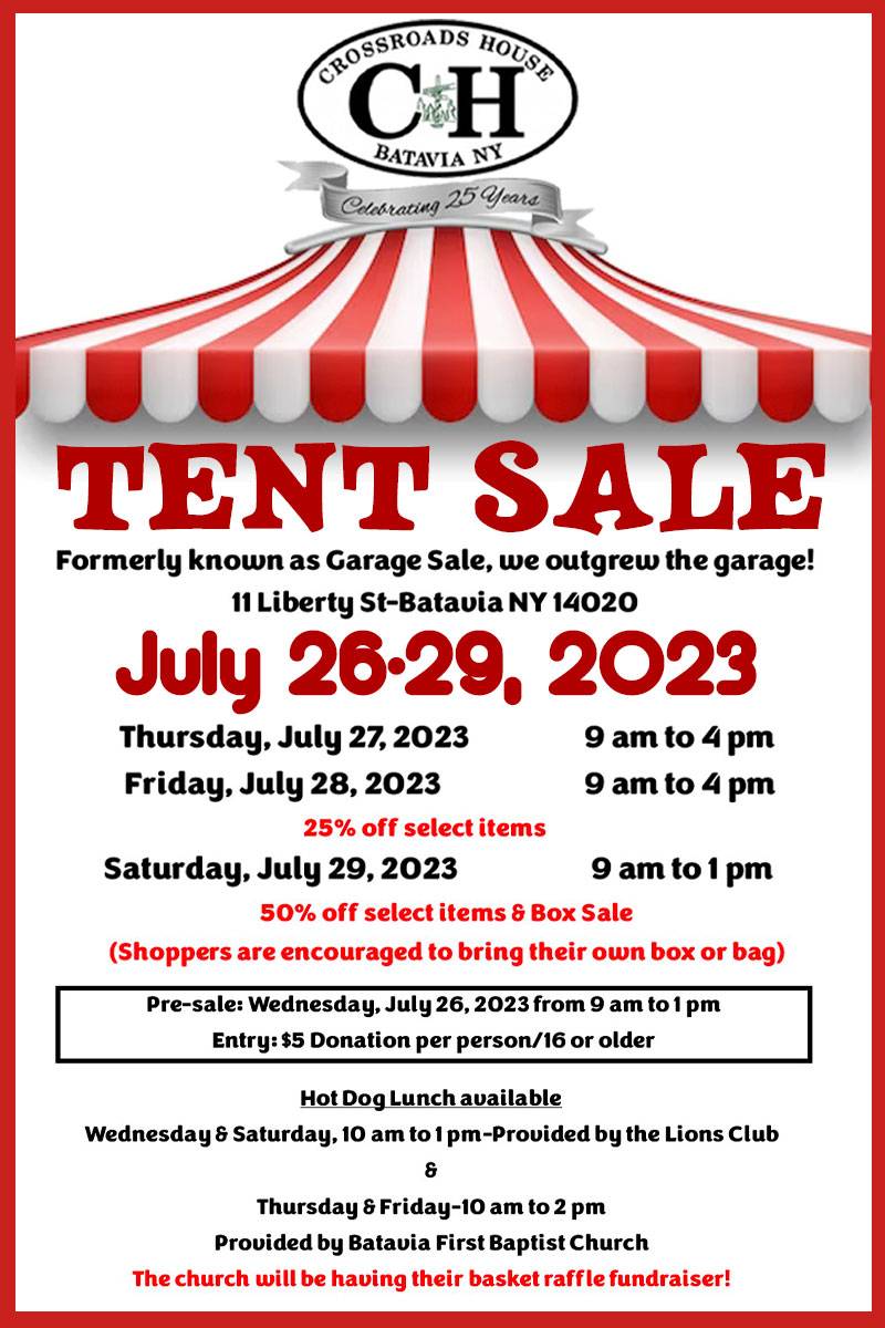 Crossroads HouseTent Sale