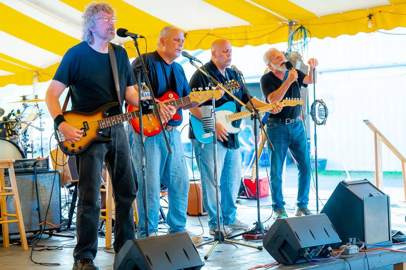 Eaglez Tribute Band at the Genesee County Fair 2023