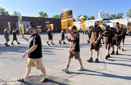 ups strike batavia