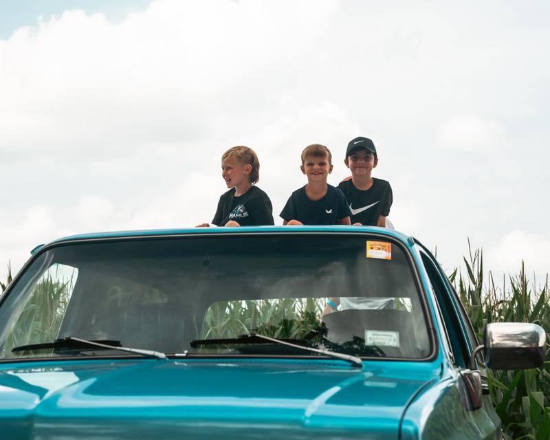 The Coots family hosted their annual party for auto enthusiasts, the Hardcore Happening, in Pavilion on Saturday. Photos by Philip Casper.