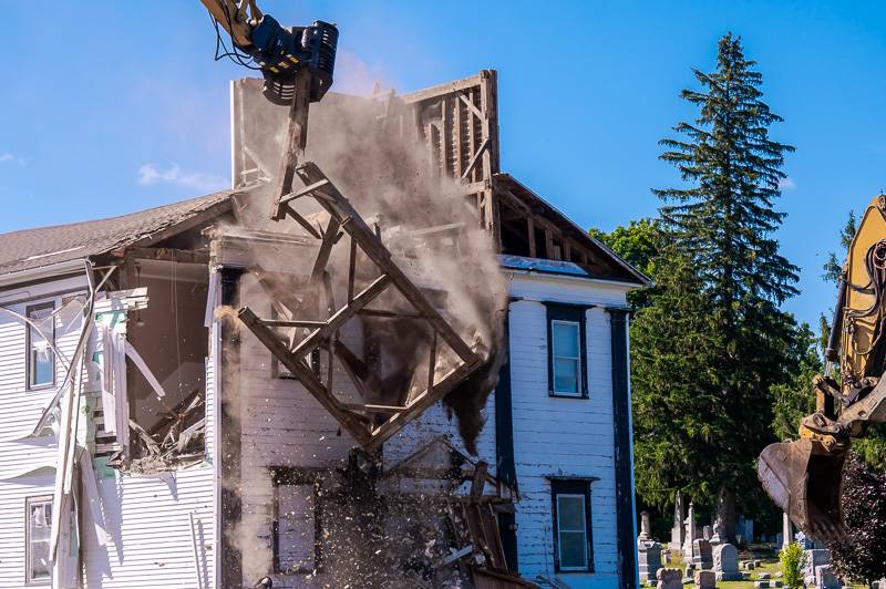 bethany town hall demolition