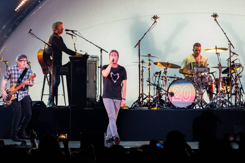 Matchbox Twenty Band headlined Darien.  Photo by Steve Ognibene