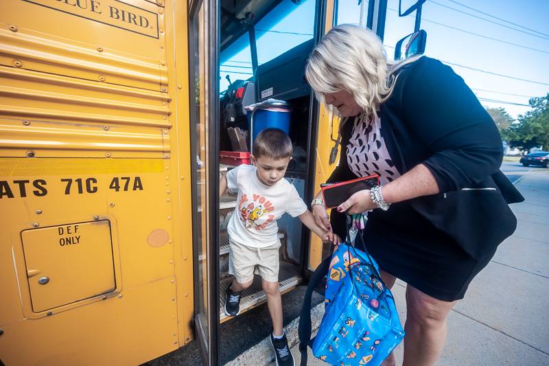 Robert Morris School First Day