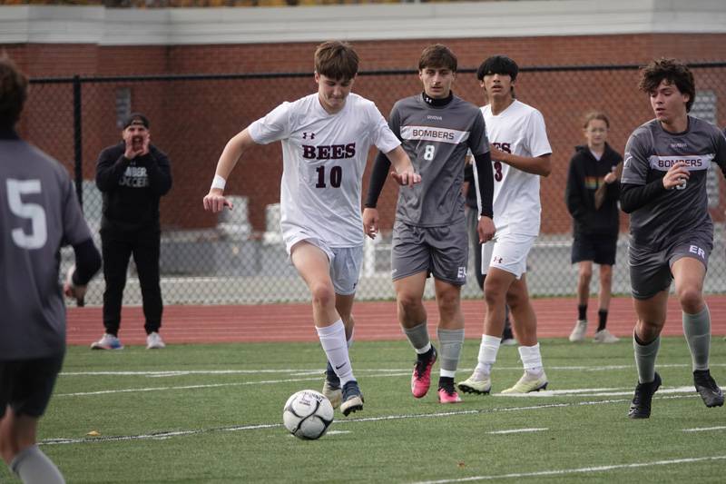 byron-bergen vs. east rochester soccer