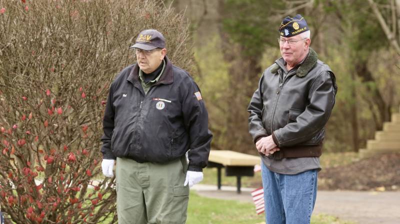 Hal Mitchell at GC Park on Vets Day