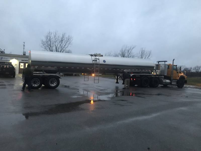Tanker at Bethany