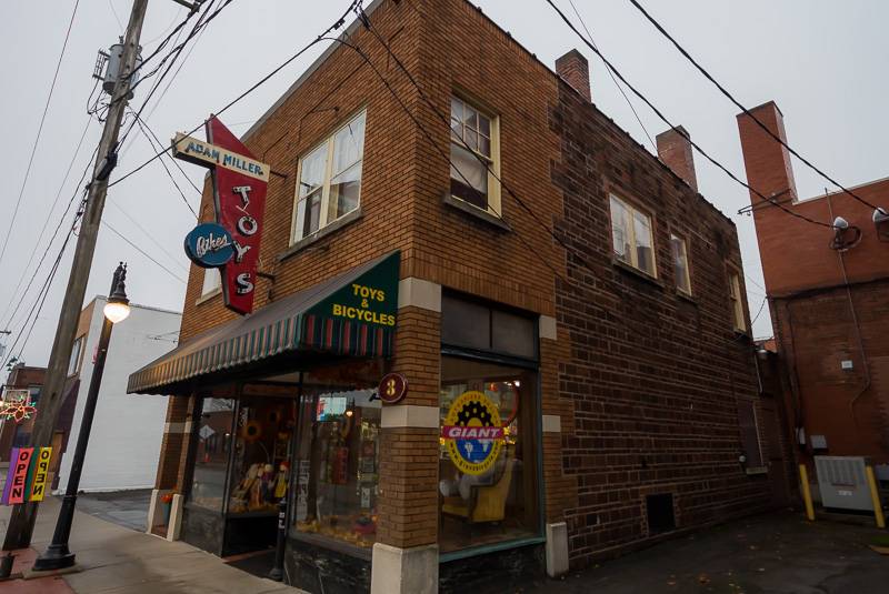 Adam Miller Toys and Bicycles on Center Street Batavia