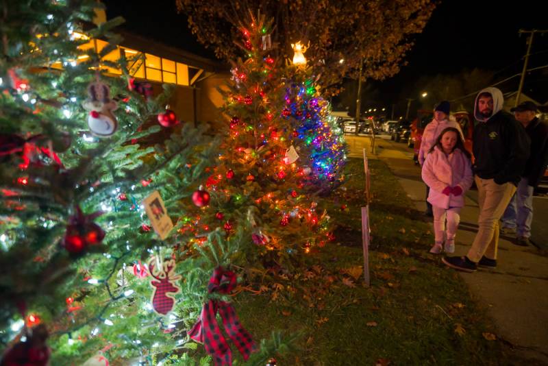 oakfield christmas tree lighting