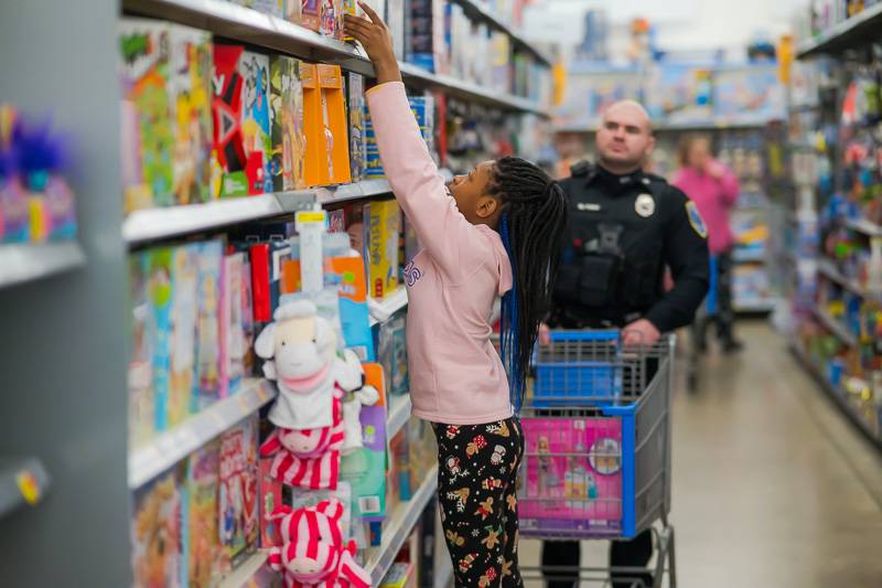 shop with a cop walmart 2023