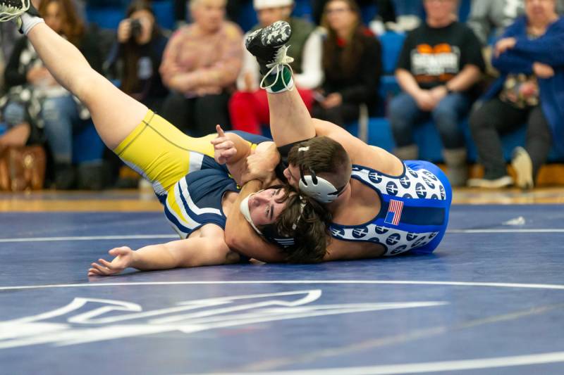 Casper Stewart setting up for a pin.  Photo by Steve Ognibene