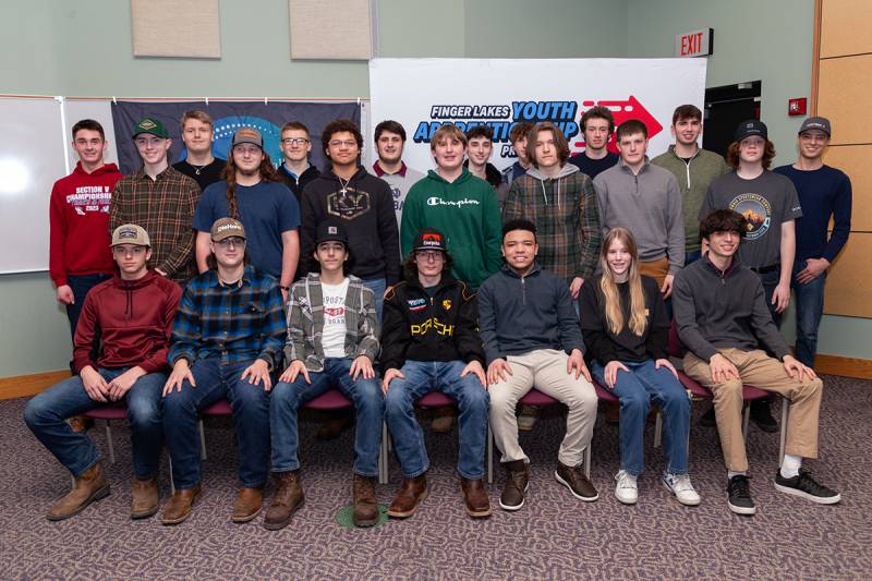 Students from all over the Genesee Region in attendance of signing day. Photo by Steve Ognibene.