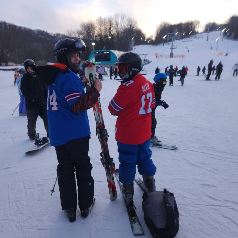 Boy Scouts earn credit skiing