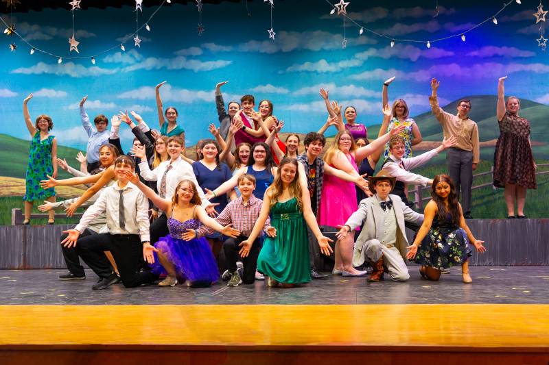 Batavia High School opens this Friday evening with Footloose musical. Photo by Steve Ognibene