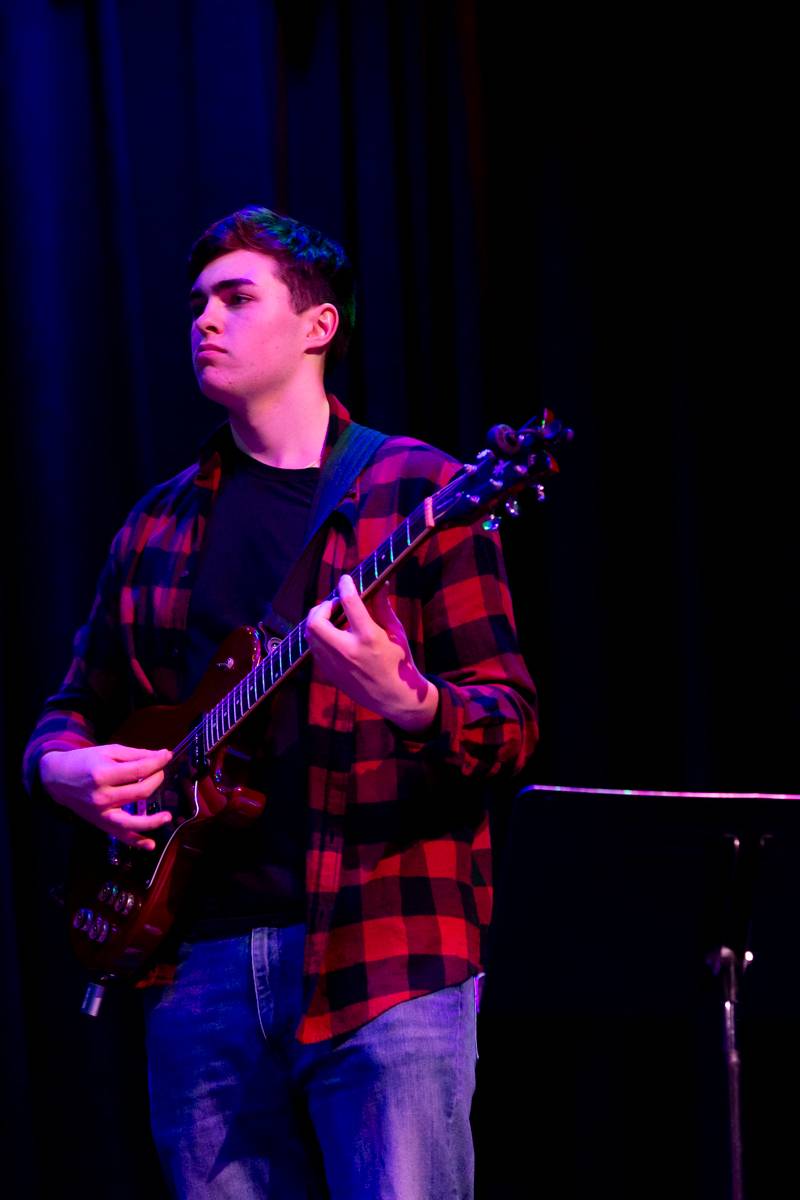 Ethan Bradley, guitar  Photo by Steve Ognibene