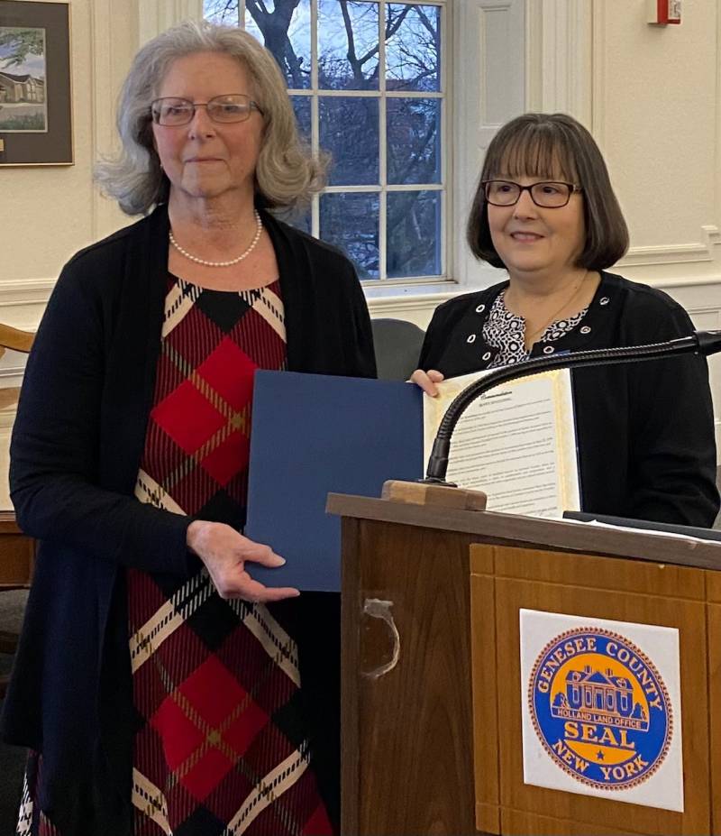 Mary Spaulding and Marianne Clattenburg