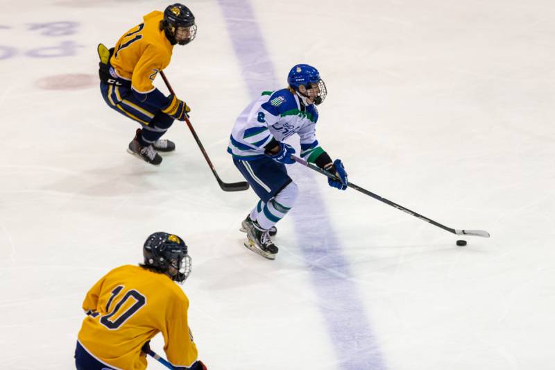 Brady Johnson on the attack for BND United.  Photo by Steve Ognibene