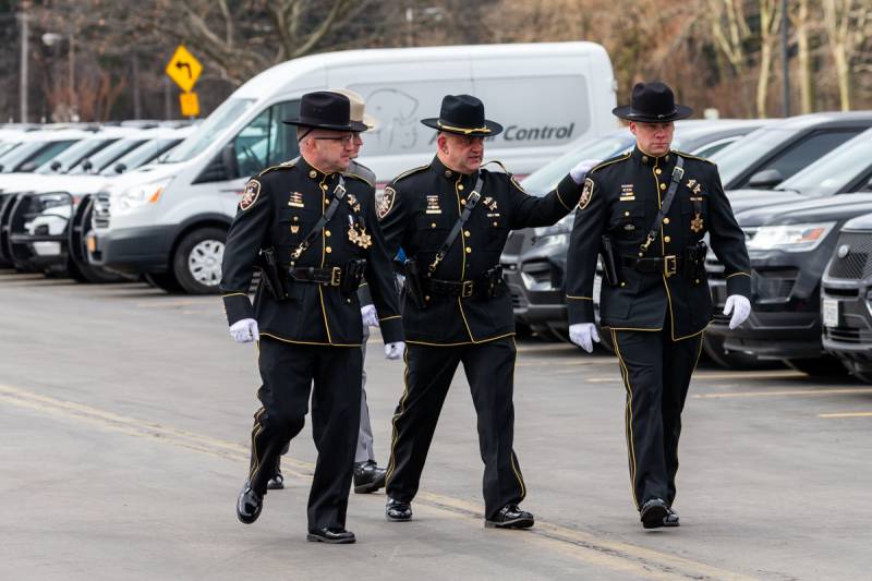 Images from Sgt. Thomas Sanfratello's funeral.  Photos by Steve Ognibene