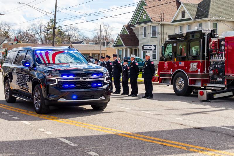 Images from Sgt. Thomas Sanfratello's funeral.  Photos by Steve Ognibene