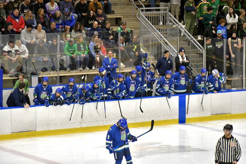 batavia notre dame united hockey state semifinals