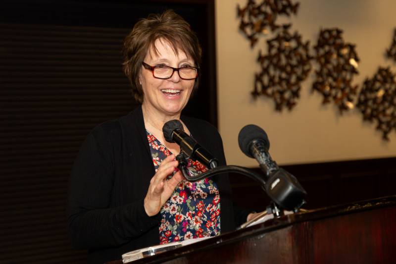 Sue Gagne, Award recipient  Photo by Steve Ognibene