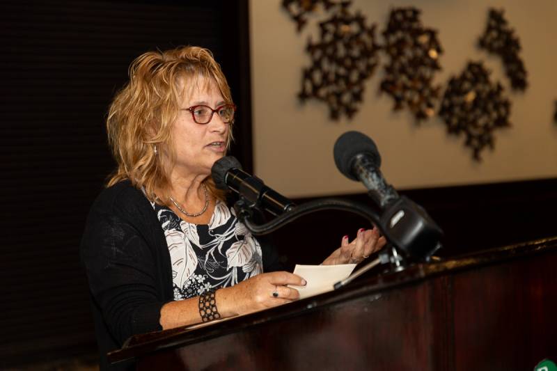 Sandy Wojtaszczyk, Award recipient  Photo by Steve Ognibene