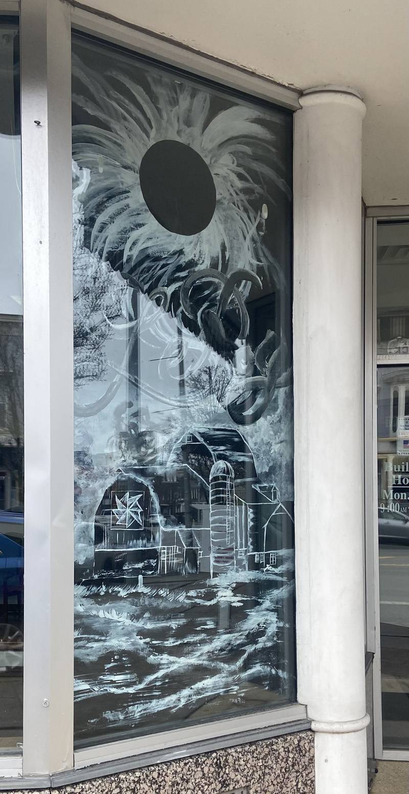 le roy eclipse mural