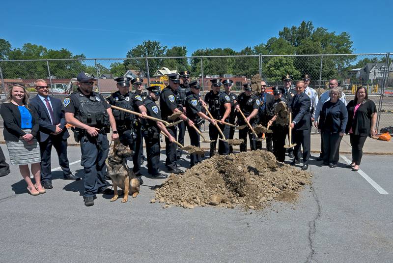 batavia PD police station groundbreaking