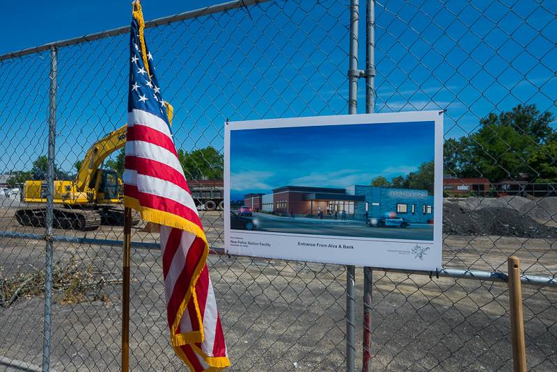 batavia PD police station groundbreaking