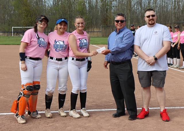 batavia softball pink game