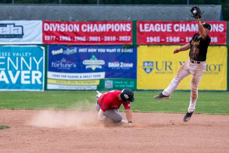 Batavia Muckdogs vs. Buffalo All-Stars  Photo by Steve Ognibene