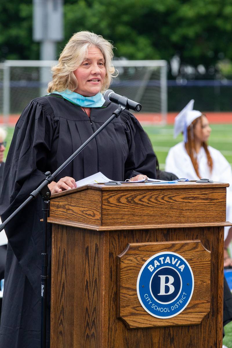 Principal Jennifer Wesp  Photo by Steve Ognibene