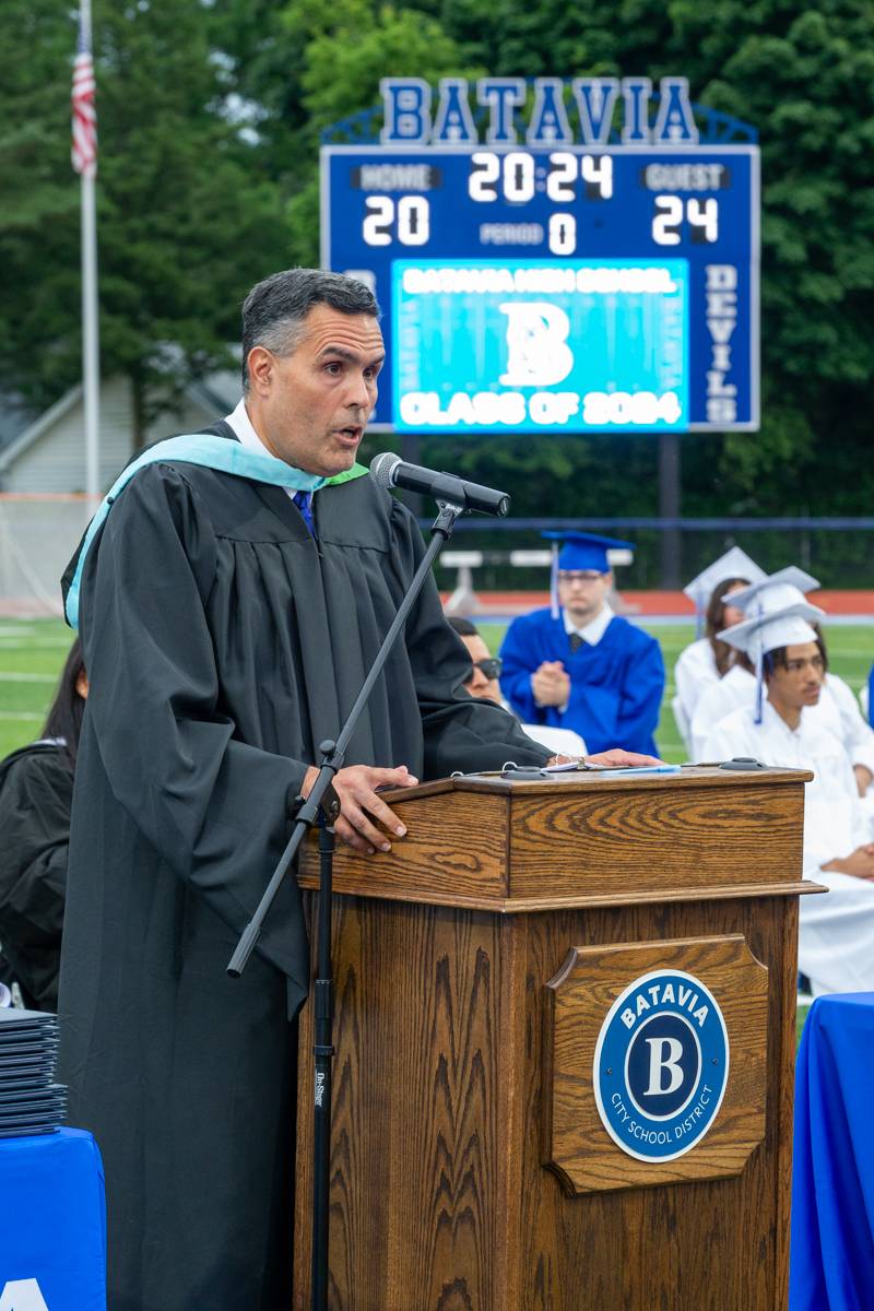 Superintendent Jason Smith  Photo by Steve Ognibene