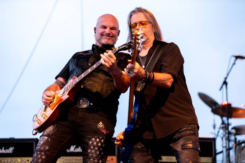  April Wine headlined the Darien lake Friday night concert series.  Photo by Steve Ognibene